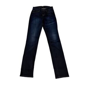 J Brand Jeans Women's 24 Straight Leg Lawless Dark Wash